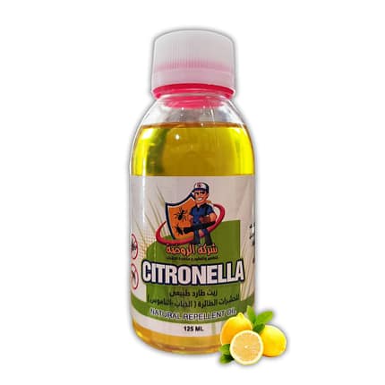 زيت سترونيلا الروضة طارد للحشرات حجم 125 مللي