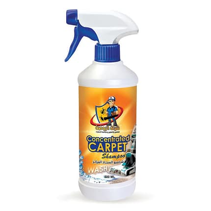 شامبو السجاد الروضة عالي التركيز، منظف قوي وفعال للسجاد، 500 مللي